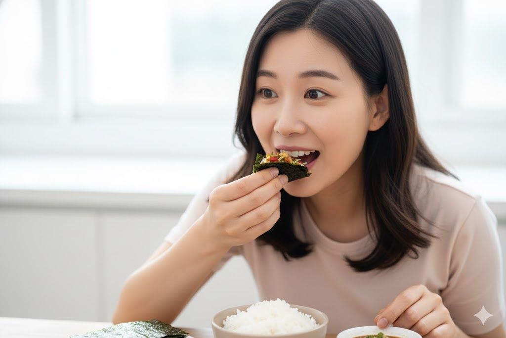 명식품본사 파래김 100매 구워 쌈싸먹는김 화입건조 식당식자재 도매가 225g, 1개 이미지 6