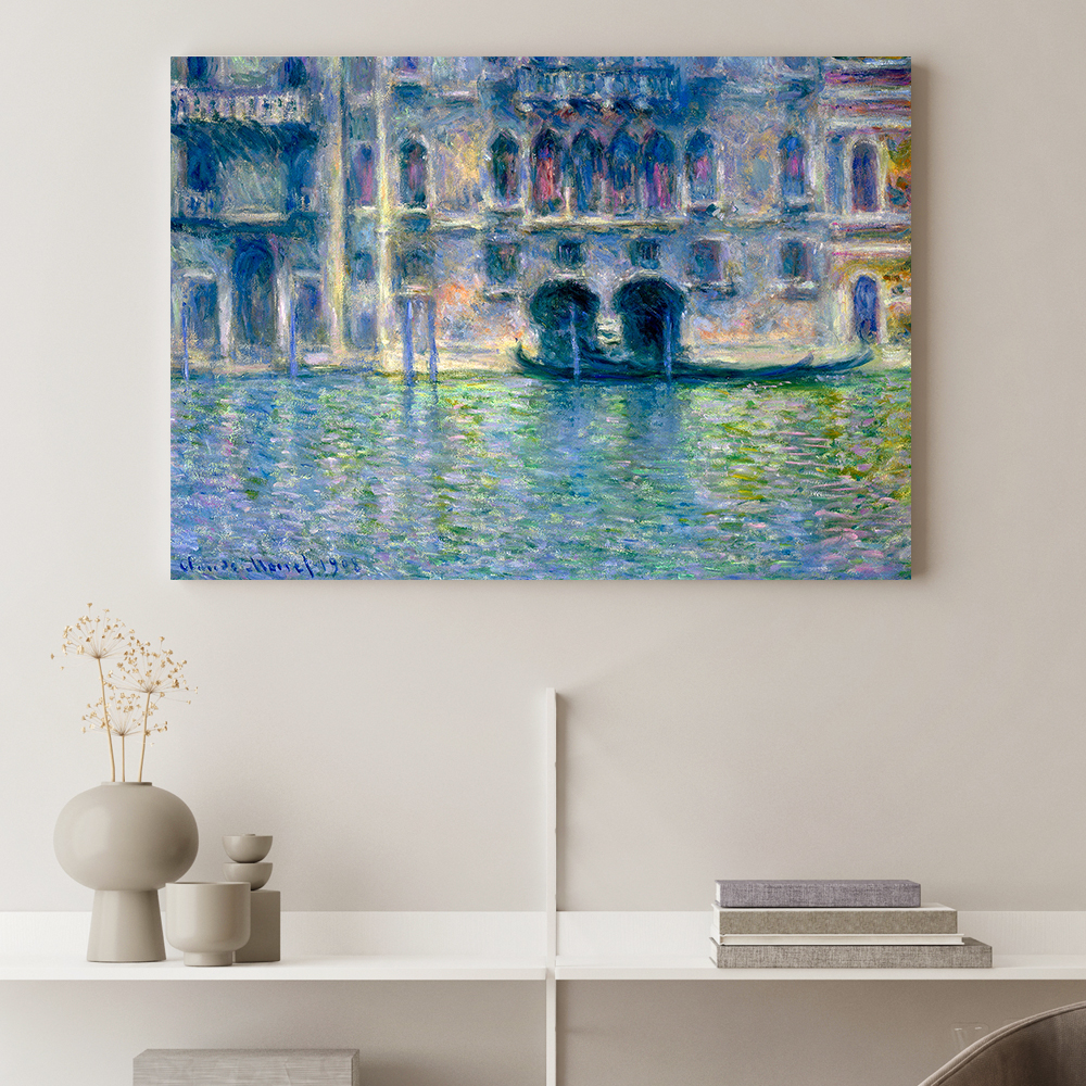 클로드 모네 인테리어 그림 액자 포스터 명화 Palazzo da Mula 1908 - 상품 이미지
