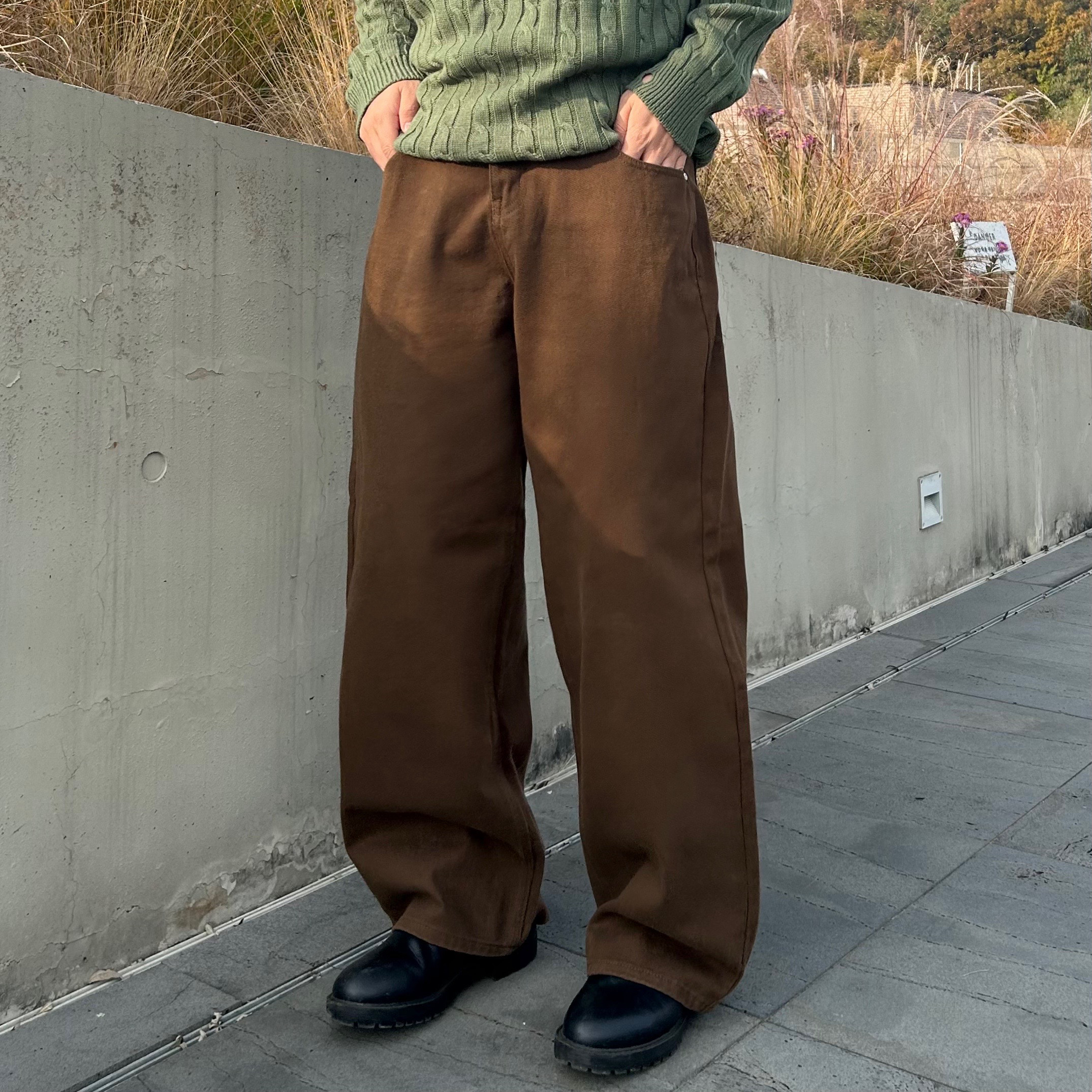 치노팬츠 워크팬츠 벌룬팬츠 - 상세 이미지 5