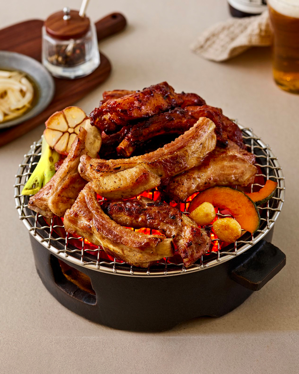 고른 숙성 쪽갈비 오리지널 500g, 캠핑 구이 - 상세 이미지 3