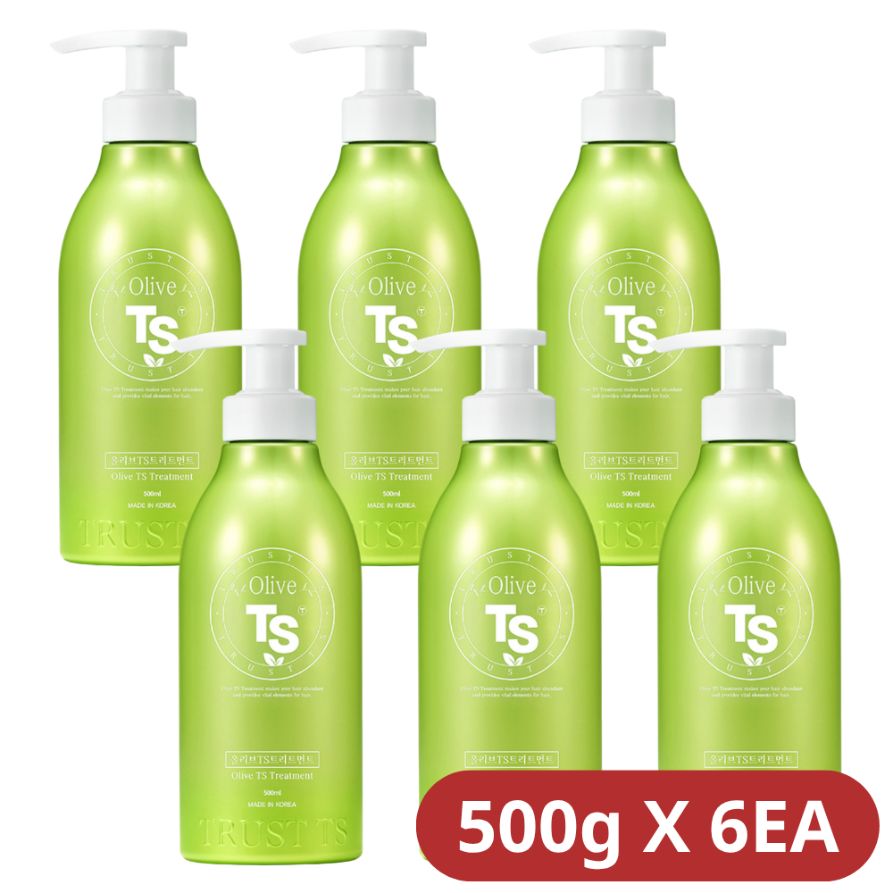 [소분파우치 증정] 올리브 TS 트리트먼트 500ml, 6개 - 상세 이미지 4