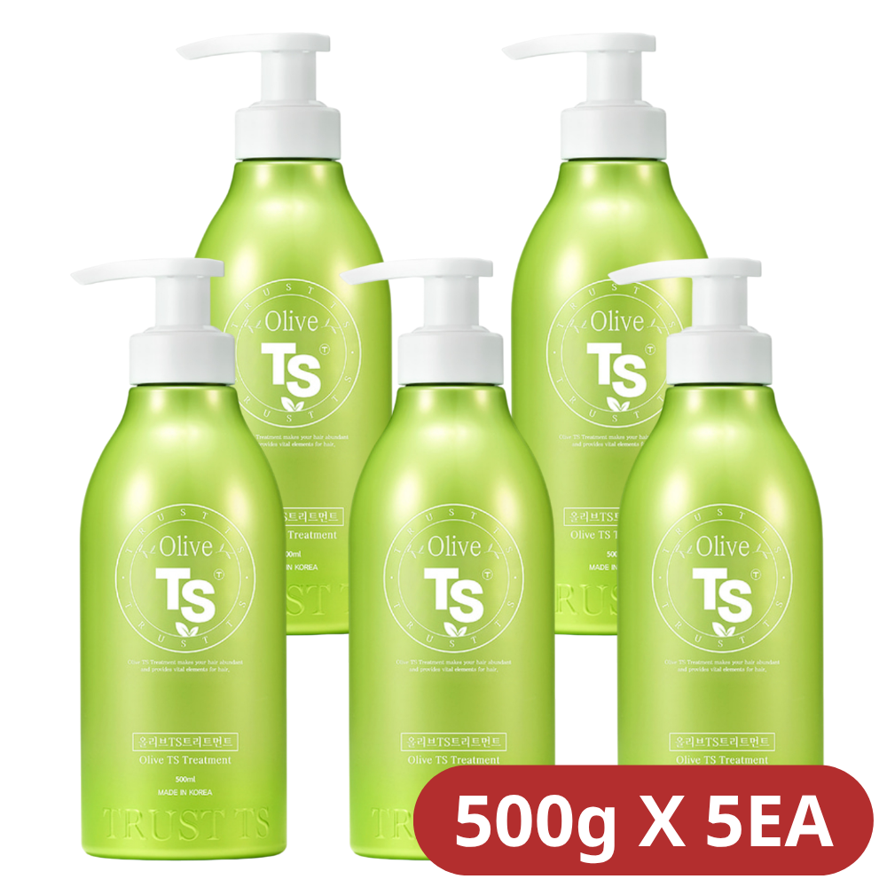 [소분파우치 증정] 올리브 TS 트리트먼트 500ml, 5개 - 상세 이미지 4