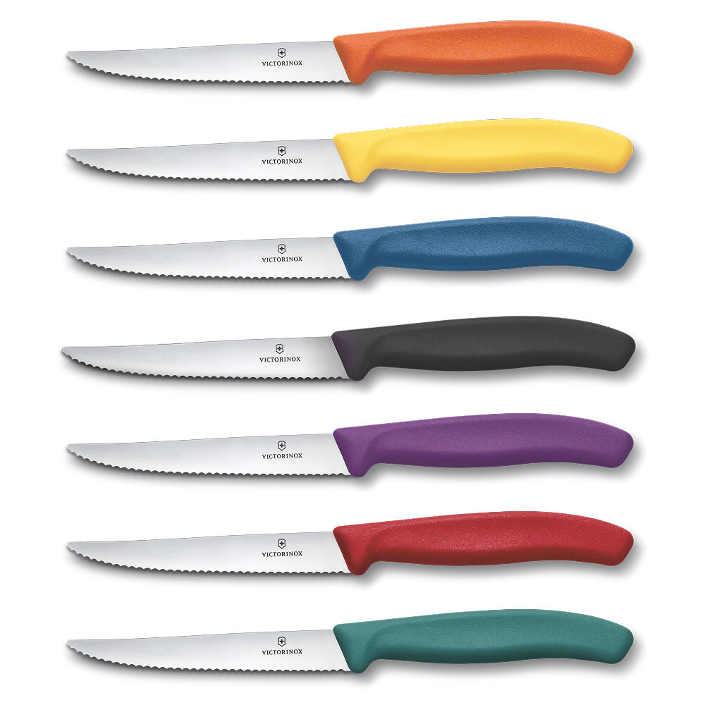 빅토리녹스 스테이크 피자 빵 토마토 칼 스위스 클래식 물결날 브레드 나이프 11cm - 상세 이미지 2