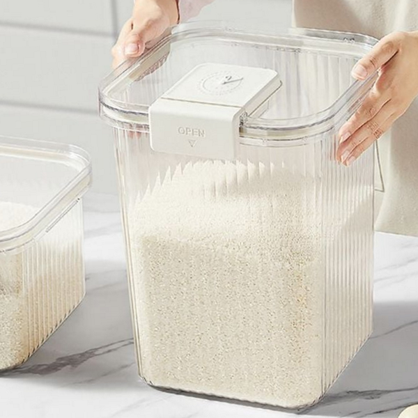 다이얼 쌀 보관함 쌀벌레 쌀 통 주방용 10kg - 상품 이미지