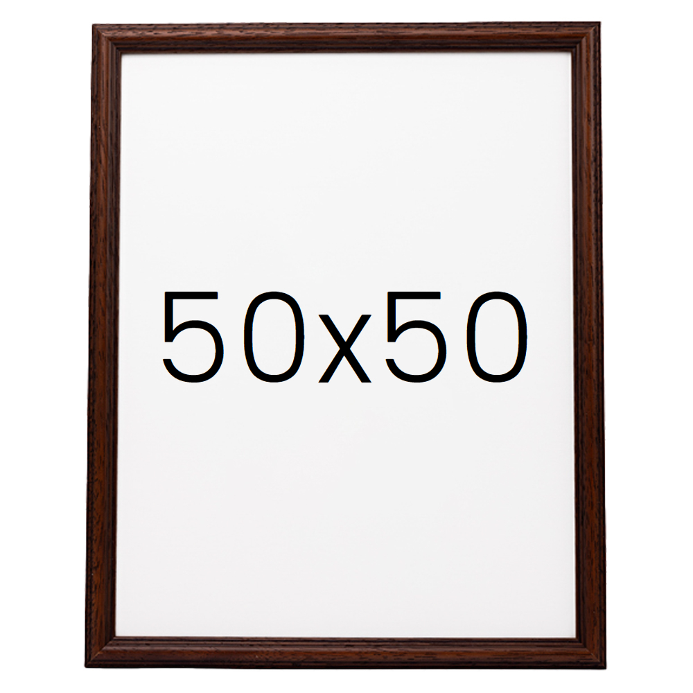 앤디크라인 원목액자 웨딩액자 우드 아크릴 프레임 스튜디오 틀 50x50 500x500mm, 샴페인 - 메인 이미지