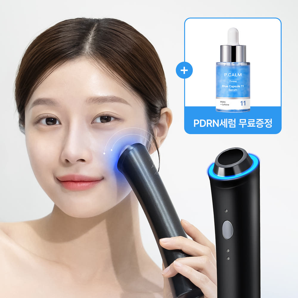[홈케어 기획/시그니처마스크팩 1매증정] 피캄 클리어 프로 + PDRN 블루 캡슐 11 세럼 30ml / 모공축소 탄력 디바이스 뷰티기기 제품 이미지
