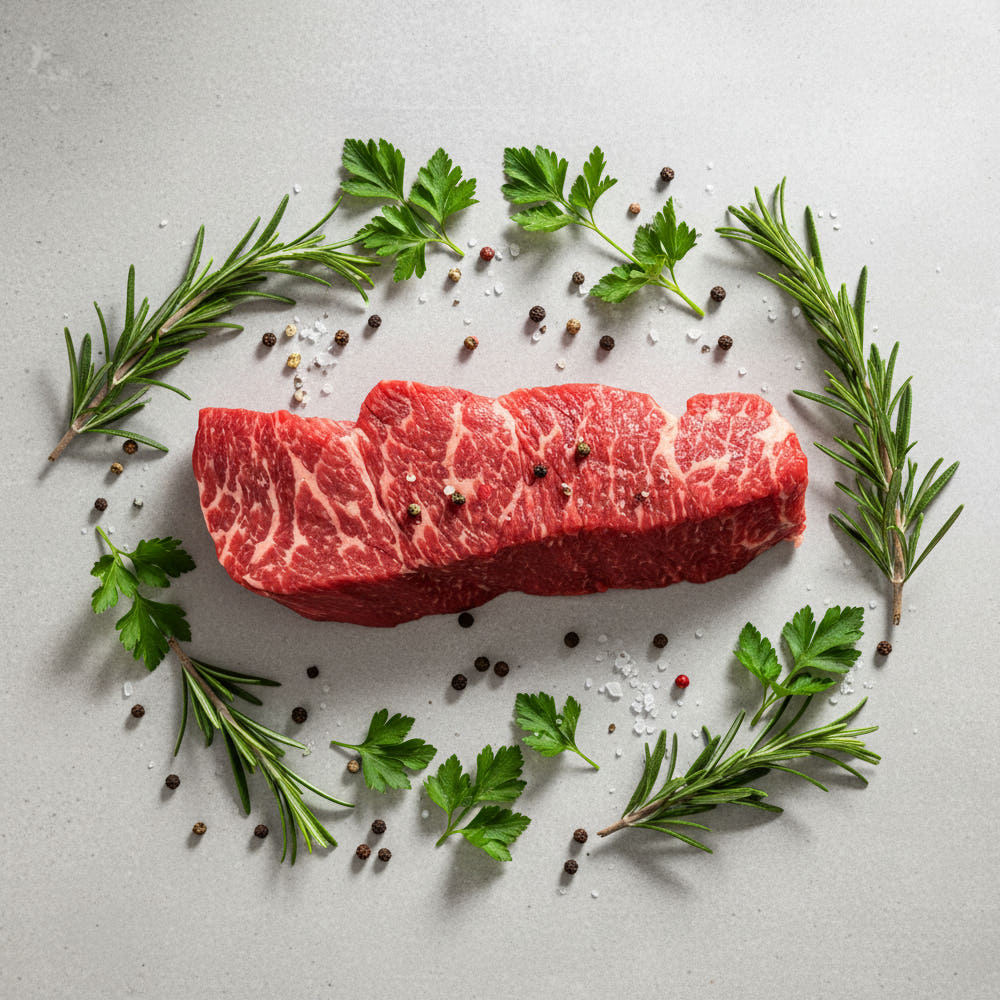 고기 단면 비교