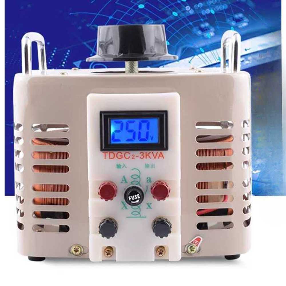 삼상 슬라이닥스 출력 공급장치 전압 제어 실험 장비 포인터 0-220V 2000VA - 상세 이미지 3