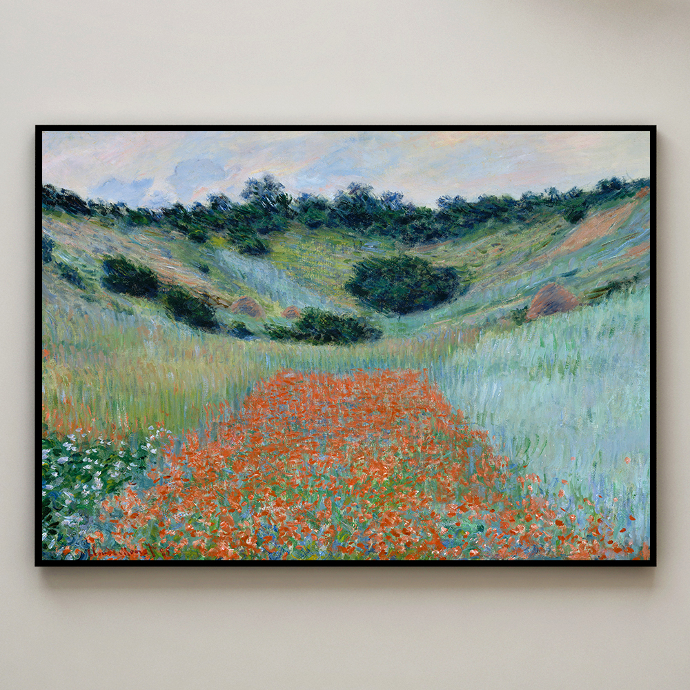 클로드 모네 인테리어 그림 액자 포스터 명화 Poppy 1885 - 상세 이미지 3