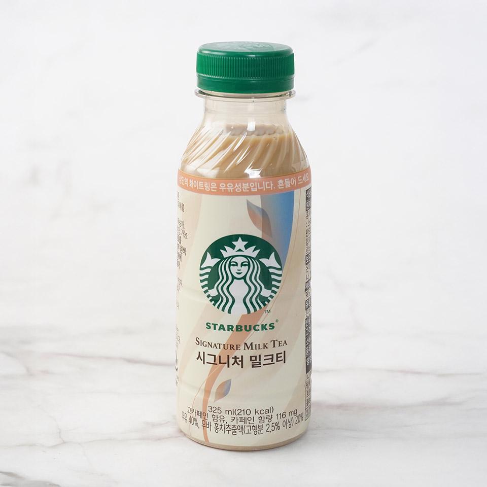 메가마트 동서 스타벅스 시그니처 밀크티 325ml - 상품 이미지
