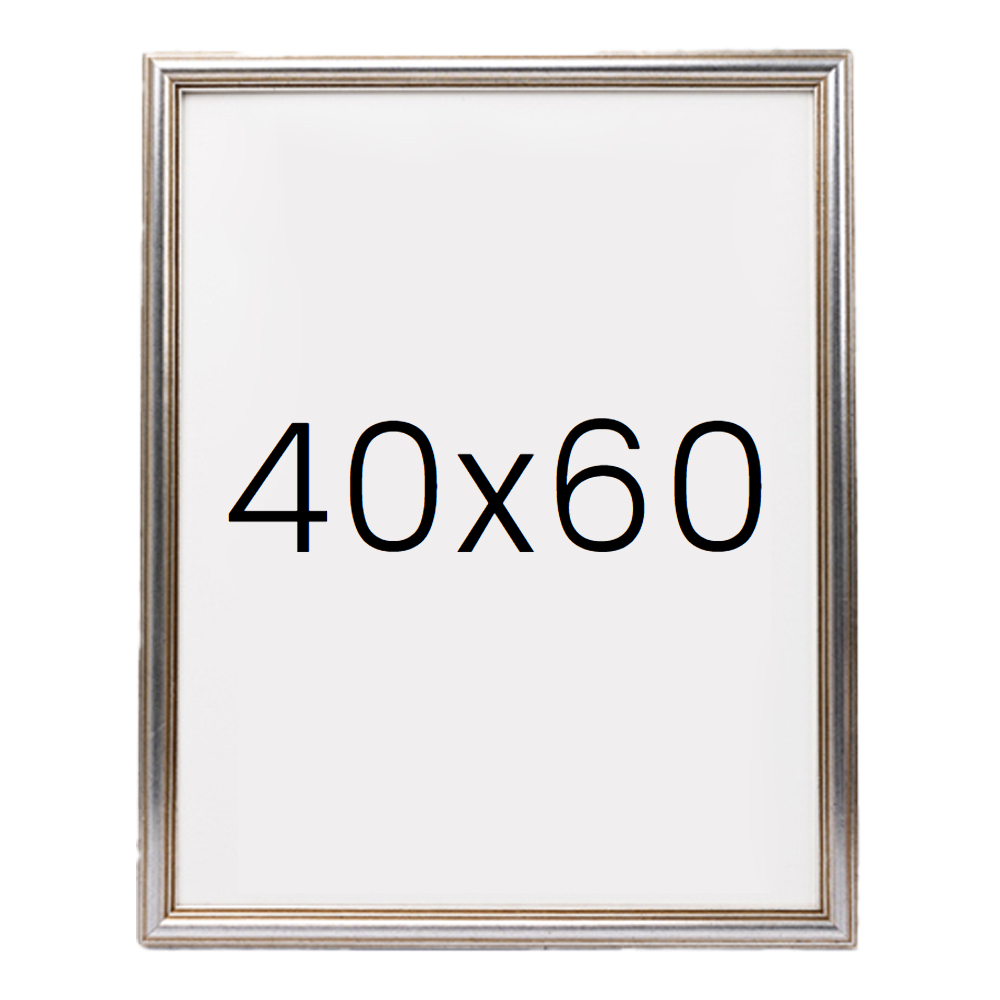 앤디크라인 원목액자 웨딩액자 우드 아크릴 프레임 스튜디오 틀 40x60 400x600mm, 실버 - 메인 이미지