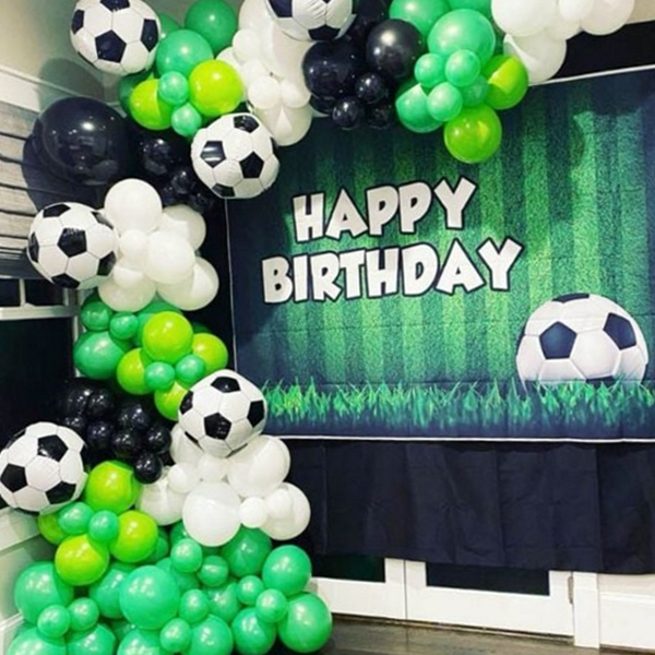 생일 축구 파티 풍선 응원 축구공 풍선 세트 - 상품 이미지