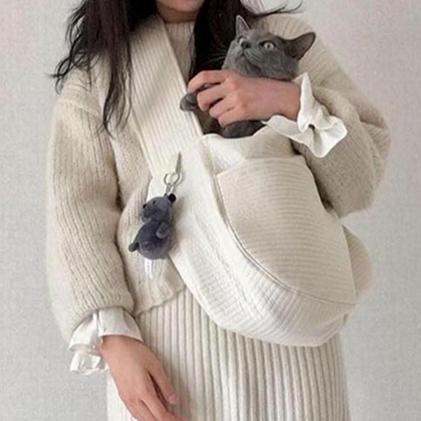 포대기 반려동물 슬링백 고양이 강아지 이동가방 반려견 - 메인 이미지