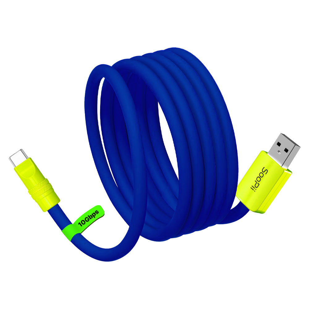 N배송 안드로이드 오토 카플레이 10G 고속 데이터 USB 3.2 to C타입 충전케이블 - 상품 이미지