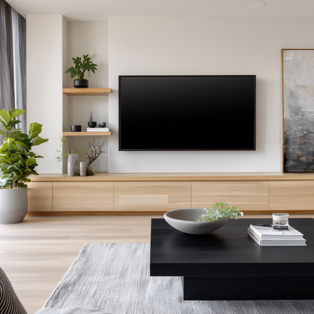 TV 벽걸이 브라켓 티비거치대 상하좌우형 VESA 200X200