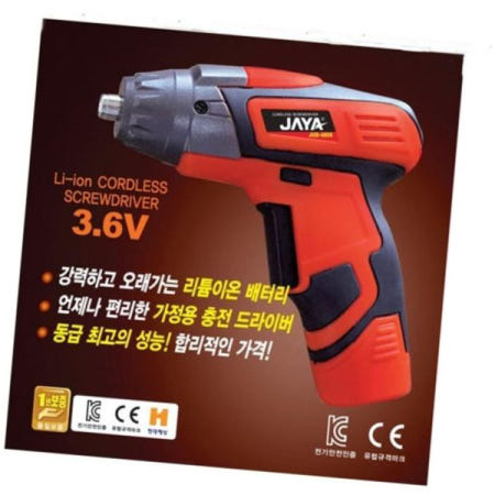 전동 자야 충전드라이버 3.6V JUD-480S
