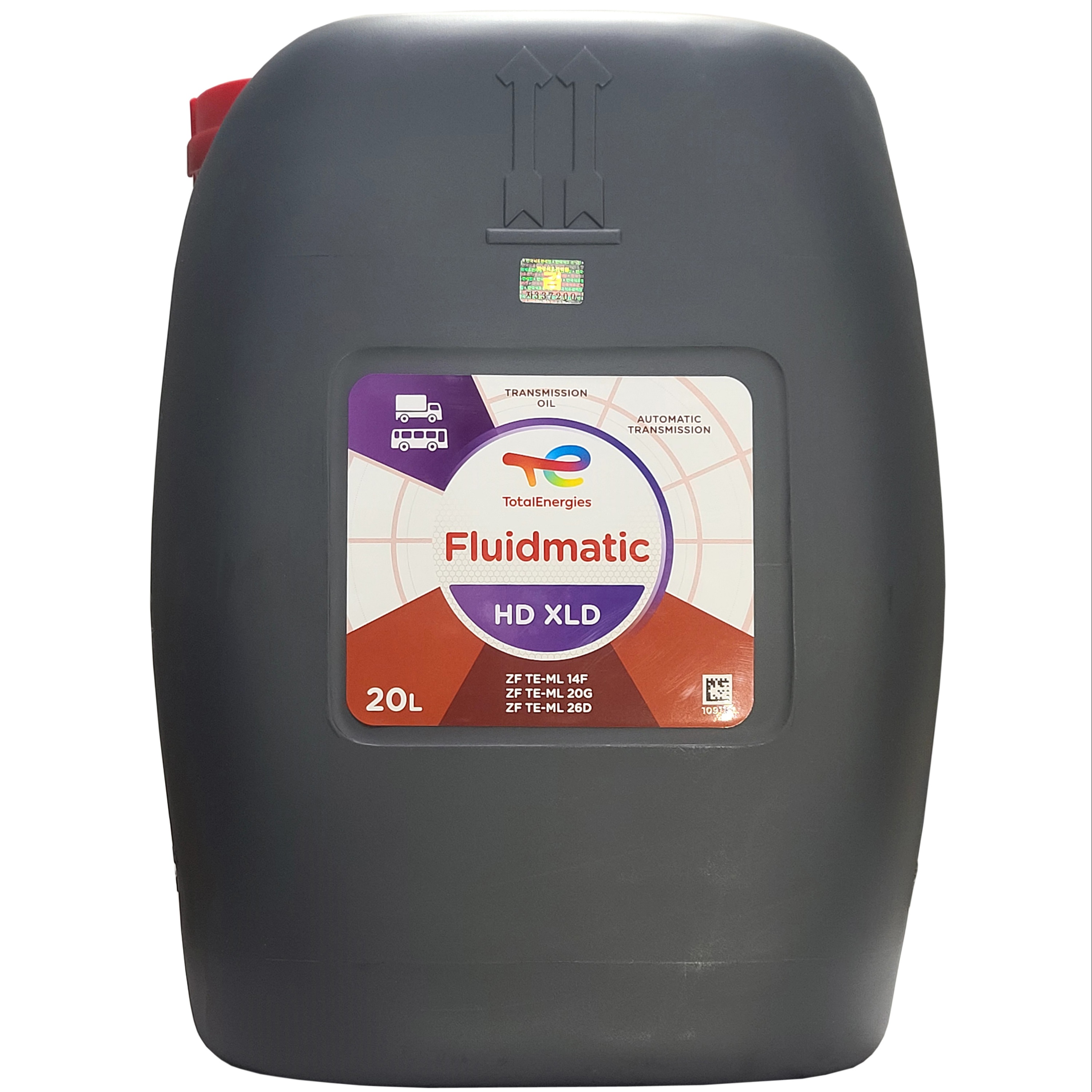 토탈 플루이드매틱 HD XLD 20L 상용차 버스 ZF 6단 8단 전용 100% 합성 오토미션오일 ZF TE-ML 26D 20G 공식 승인 (에코플루이드 라이프 플러스 저격 제품) - 메인 이미지