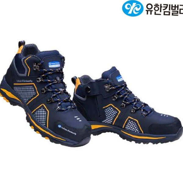 경량 남성 안전화 작업화 지퍼 안전화 논슬립 가죽 - 메인 이미지