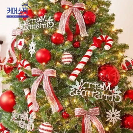 나무트리장식 크리스마스 파티데코 인테리어몰딩 감성홈꾸미기소품 커머스픽201