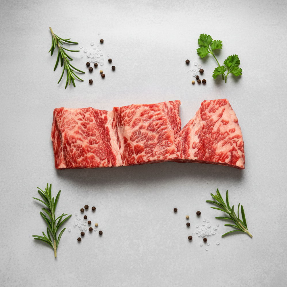 블랙앵거스 살치살 부채살 소갈비살 차돌박이 꽃갈비살 스테이크 미국산 소고기 프라임 300g