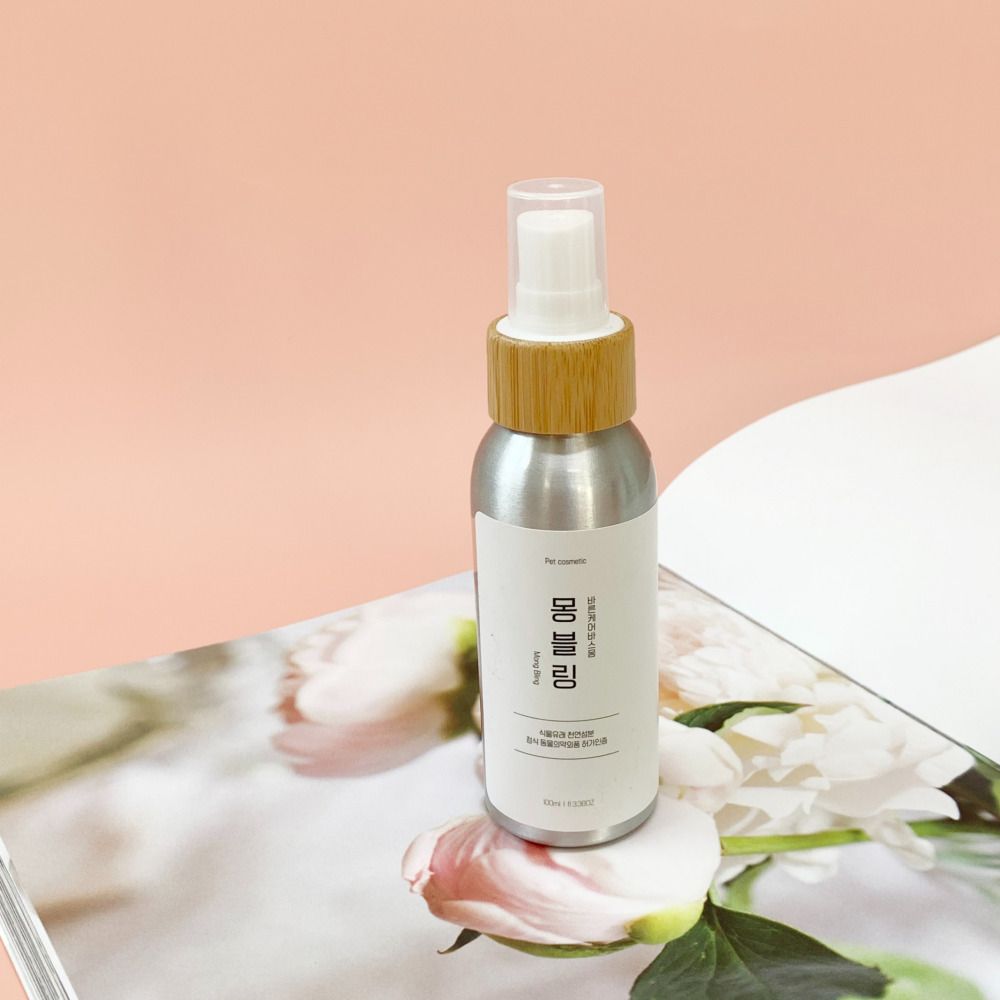 바스몽 강아지 실크 미스트 보습 진정 콜라겐 로즈 워터 스프레이 몽블링 150ml 이미지 6