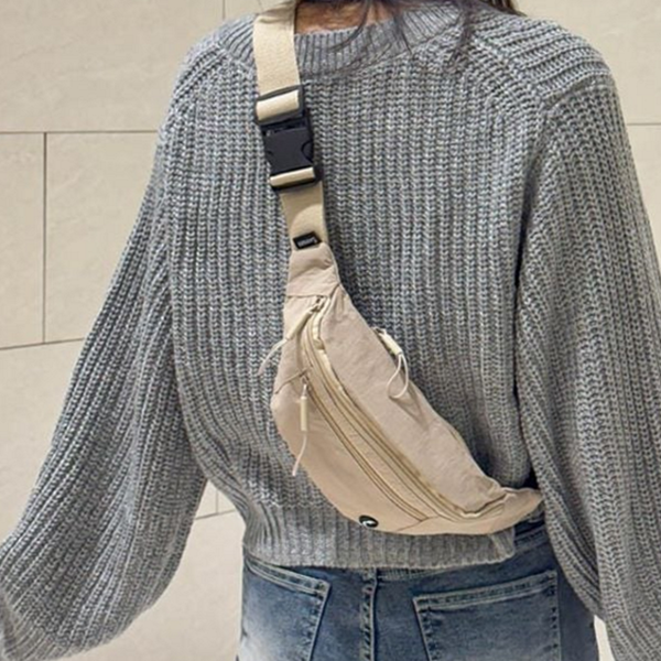 활동용 미니 힙색 캐주얼 데일리 힙색 가벼운 방수 - 메인 이미지