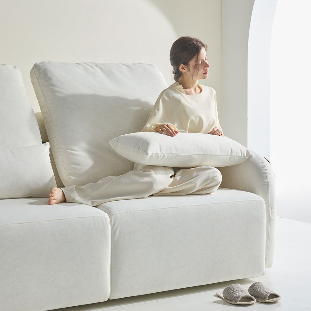 4인용 타이보텍스 모션 소파 리클라이너 슬라이딩 무빙 패브릭 쇼파 001