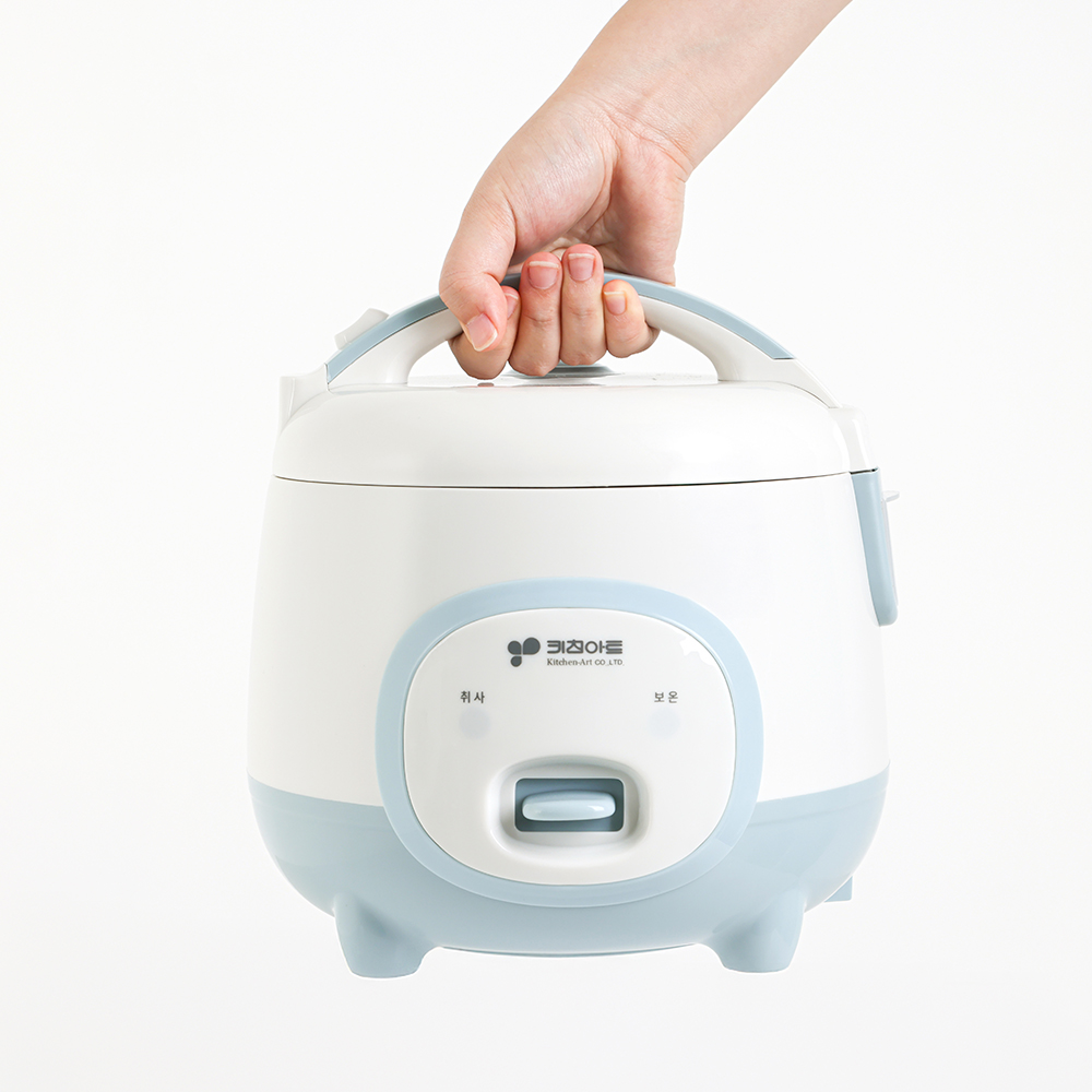 키친아트 미니 전기밥솥 3인용 컴팩트 소형 자취 원룸