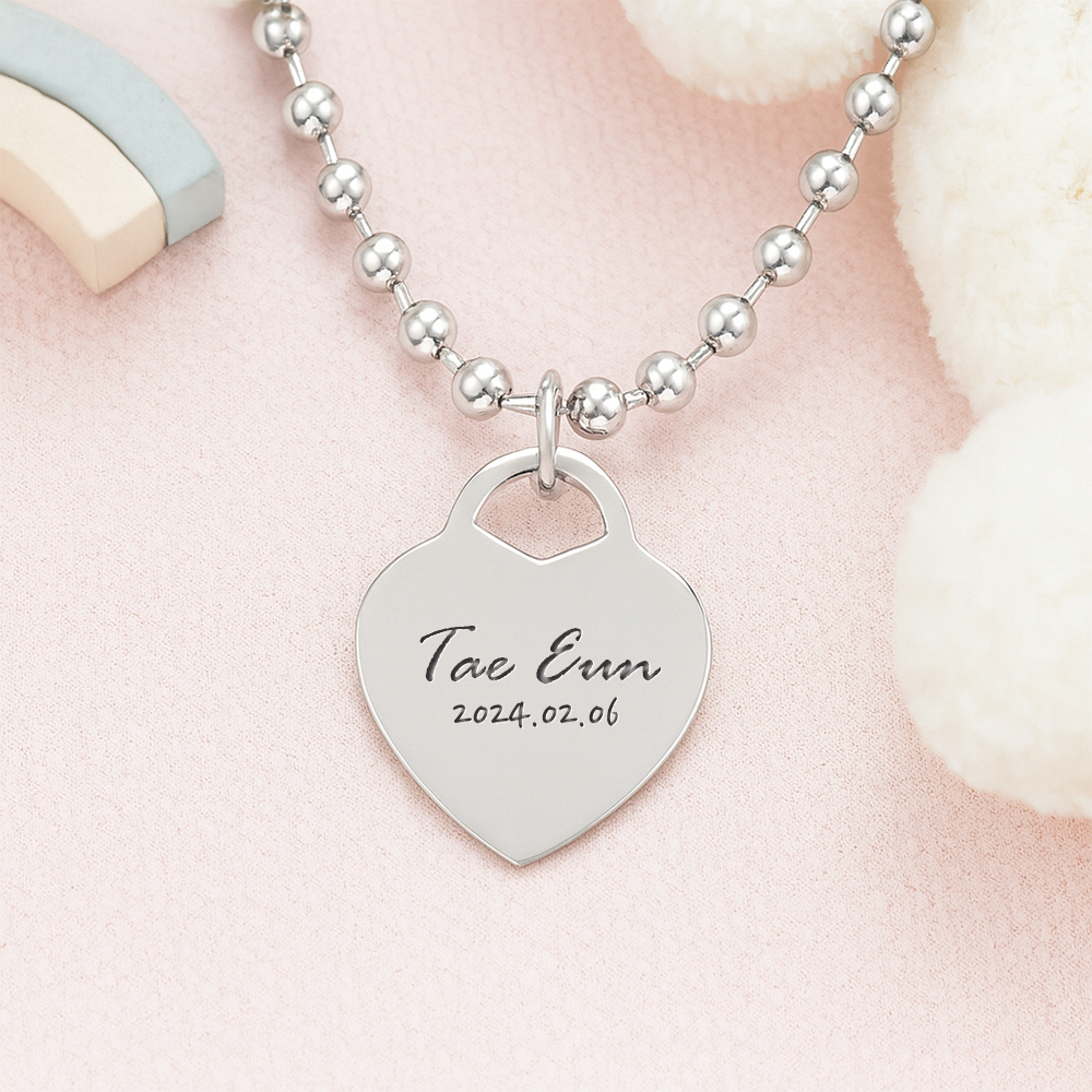 미아방지 목걸이 써지컬 유아 아기 아동 어린이