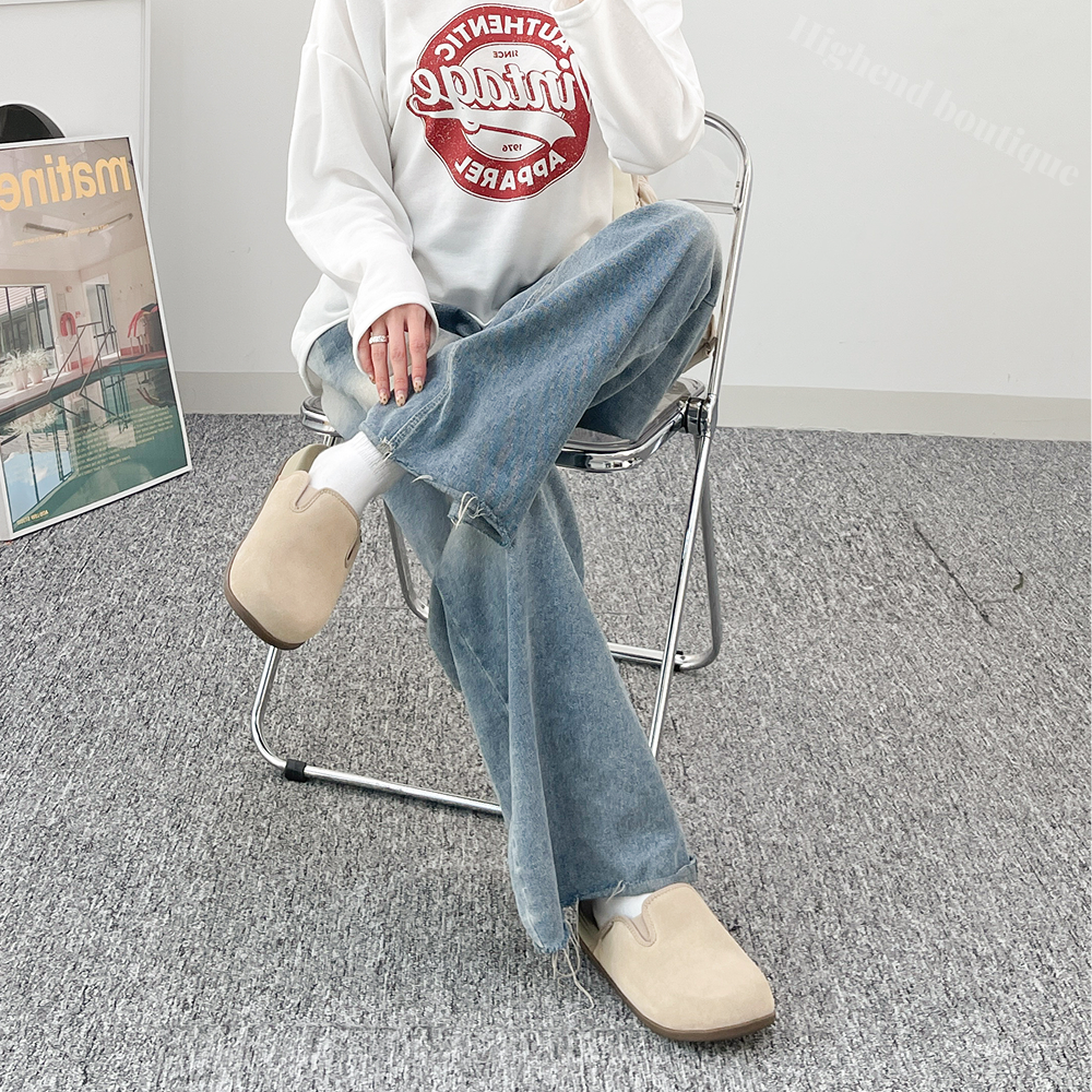 반스 하버 뮬 블로퍼 슬리퍼 스웨이드 여성 운동화