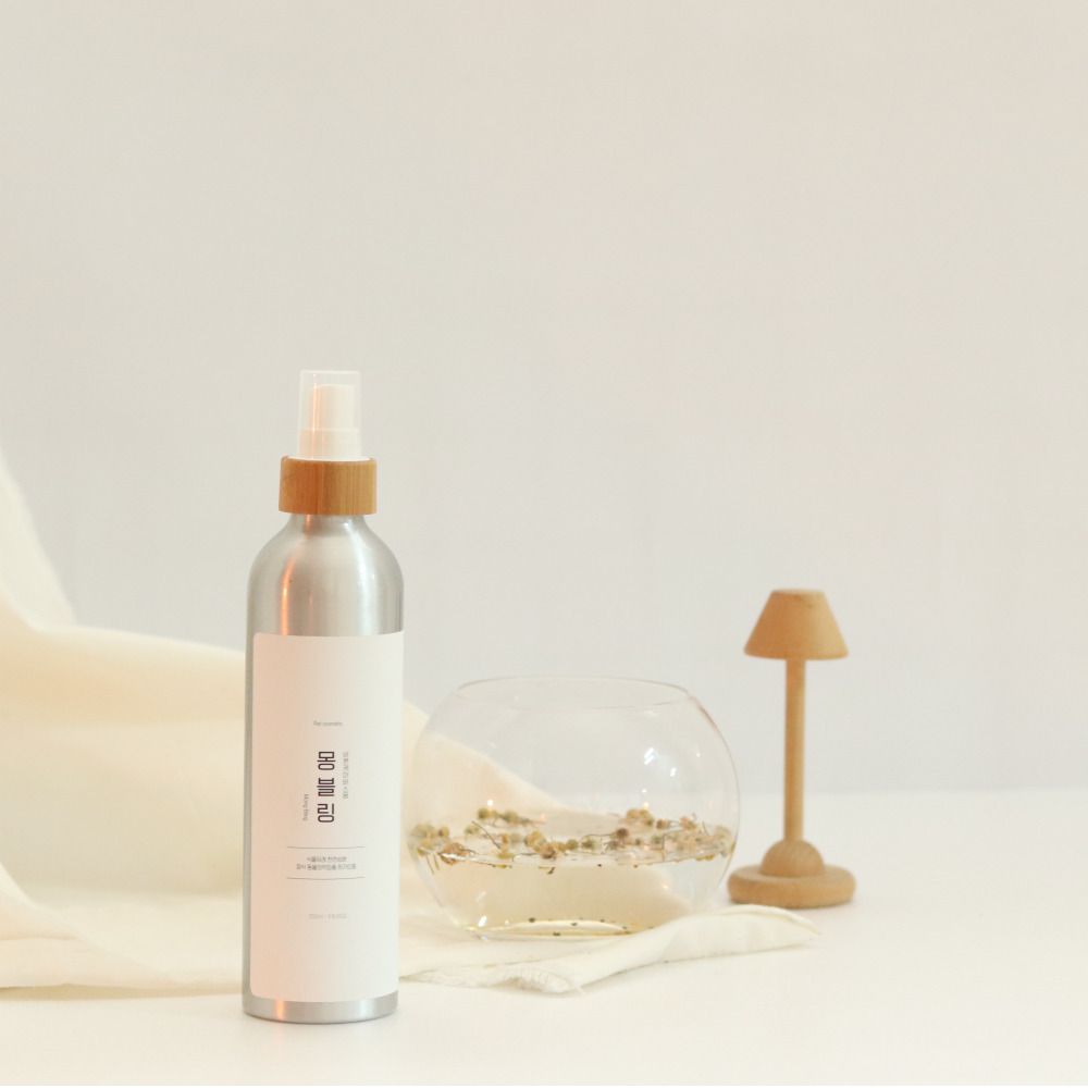 바스몽 강아지 실크 미스트 보습 진정 콜라겐 로즈 워터 스프레이 몽블링 150ml - 상세 이미지 5