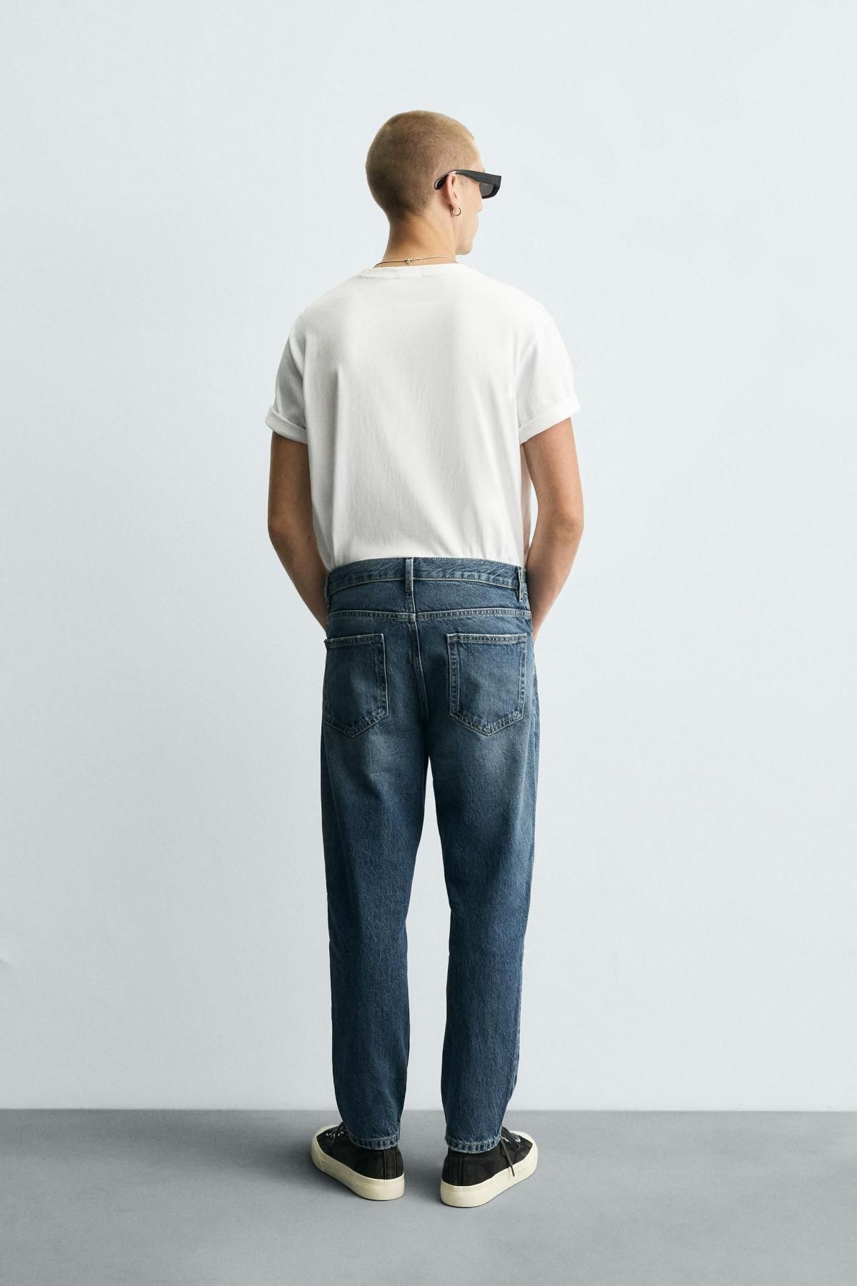 자라 슬림핏 데님 크롭 청바지 4365/305 BLUE - 상세 이미지 4