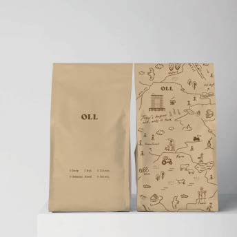 옳 너트블렌드 원두 1kg 당일로스팅,고소하고 은은한 - 상품 이미지