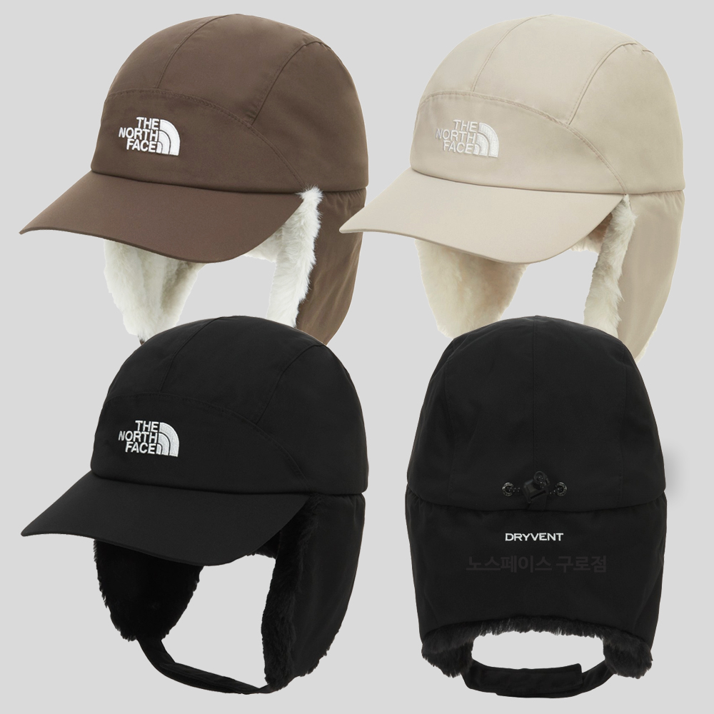 노스페이스 겨울 모자 드라이벤트 이어머프캡 NE3CR56
