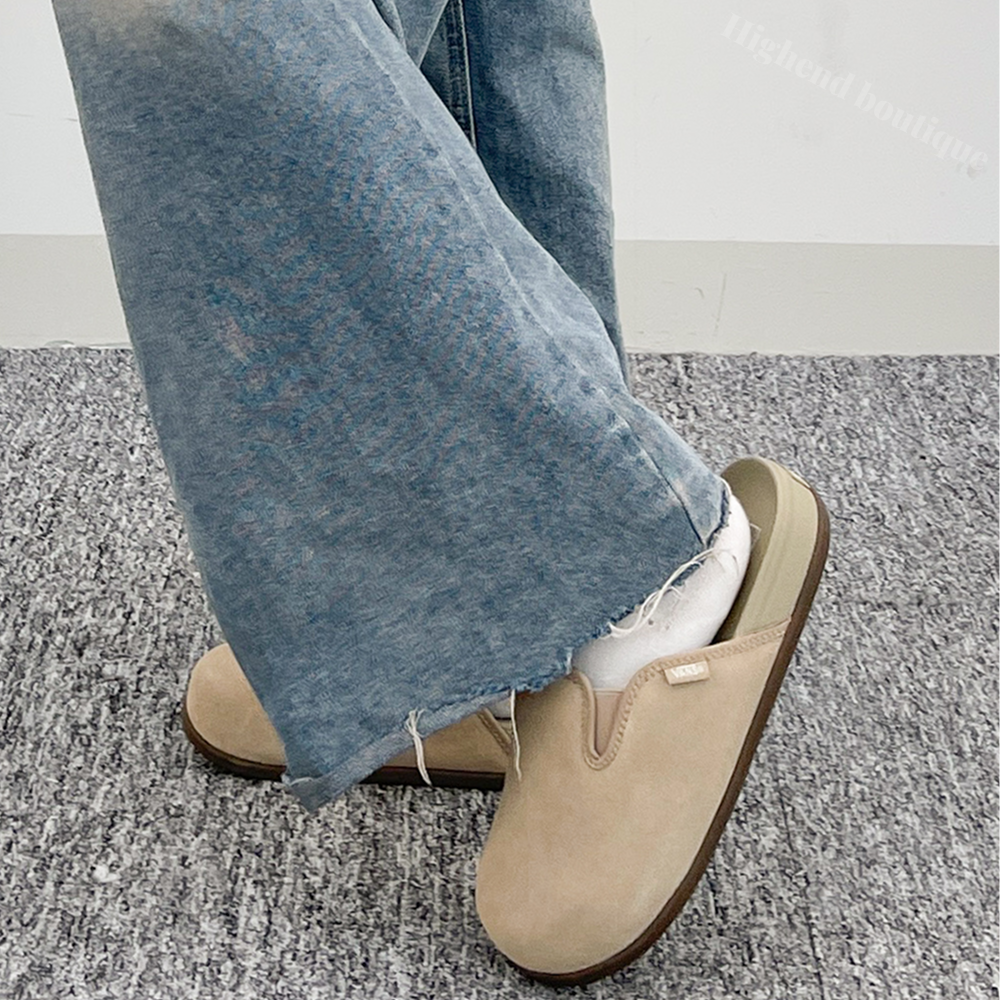 반스 하버 뮬 블로퍼 슬리퍼 스웨이드 여성 운동화