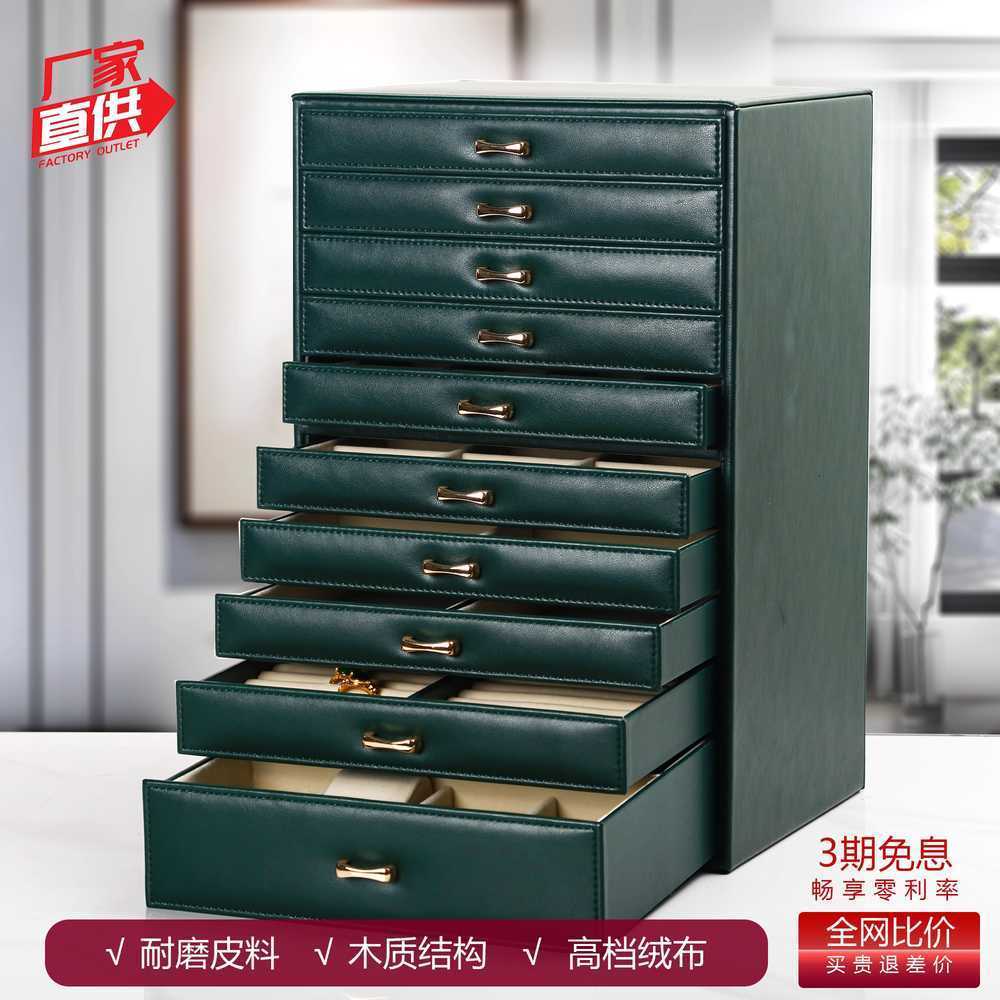 쥬얼리 보관함 악세사리 케이스 귀걸이 정리함 목걸이 6단 - 상세 이미지 4