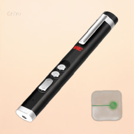 3M 무선프리젠터 그린레이저 레이저포인터 발표용 PPT 포인터 무선컨트롤러 강의실용