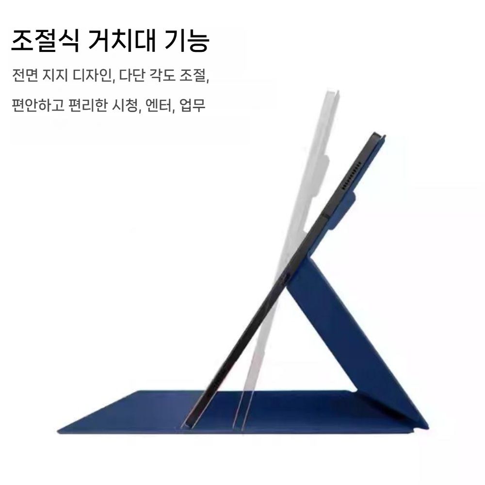 갤럭시탭 s11 울트라 케이스 마그네틱 가죽 s펜 슬롯 북스타일 - 상세 이미지 2