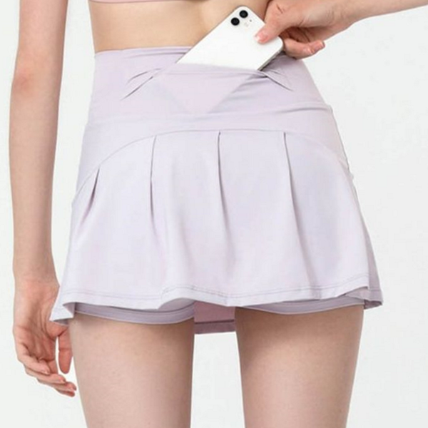 플레어 여성 테니스 치마 바지 운동 여성 플리츠 - 상품 이미지