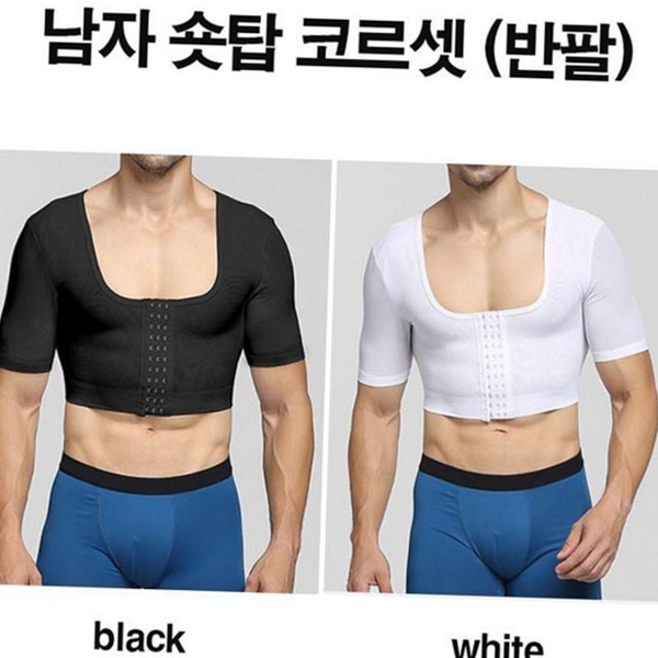 코르셋 남자 보정 속옷 압박 남성 보정 속옷 이너웨어 - 상품 이미지