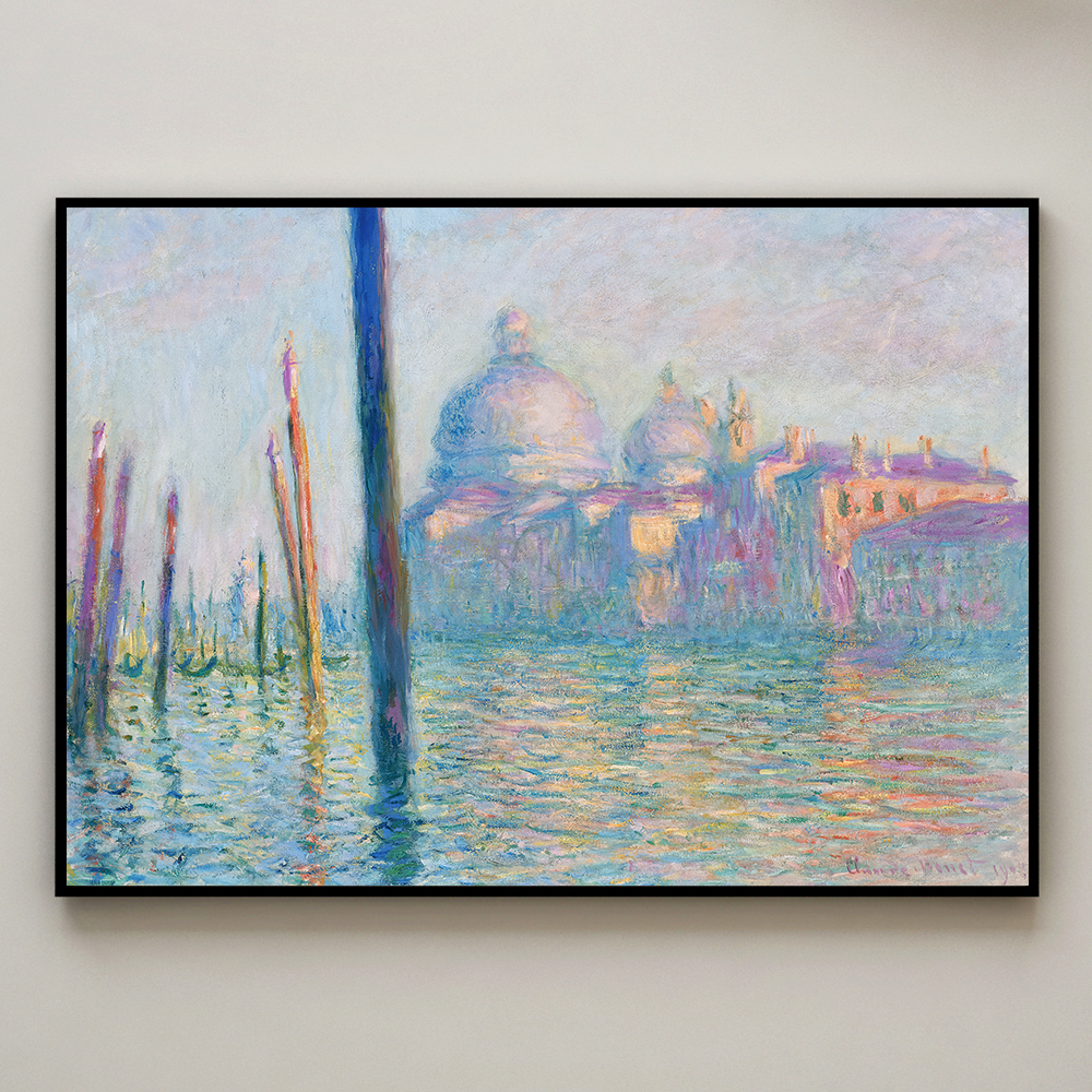 클로드 모네 인테리어 그림 액자 포스터 명화 The Grand Canal 1908 - 상세 이미지 3