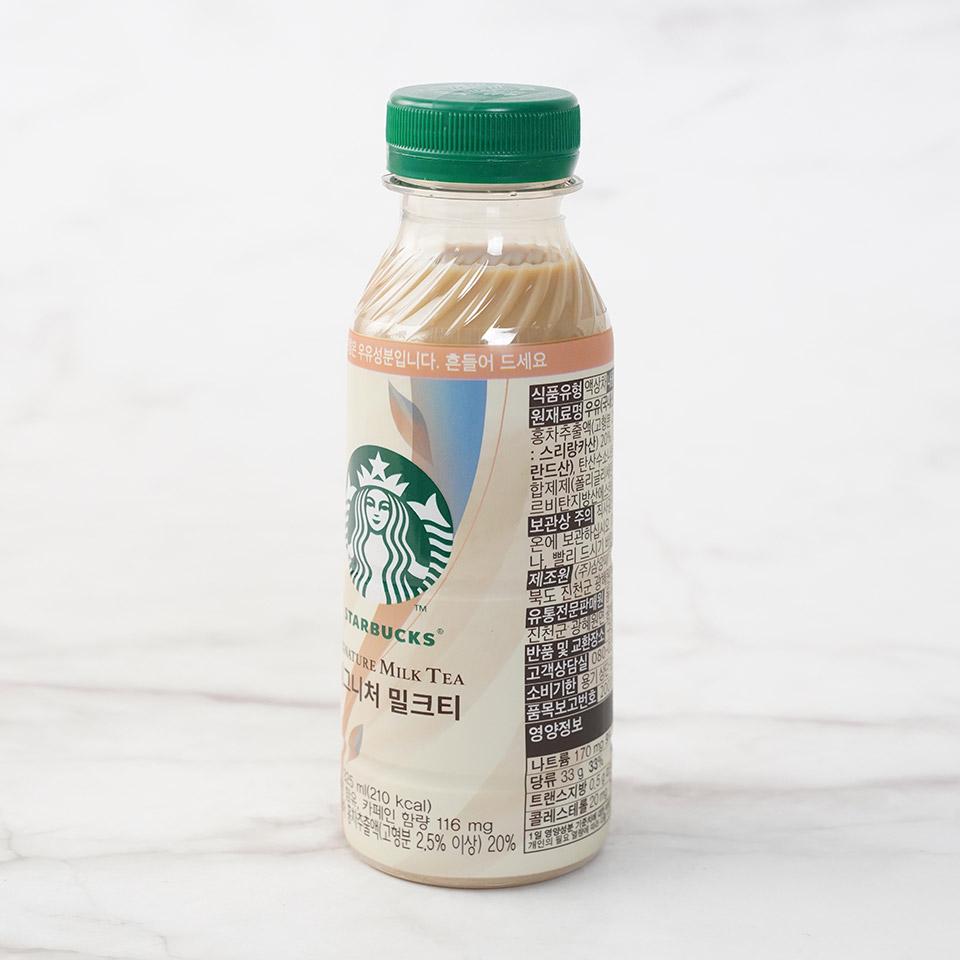 메가마트 동서 스타벅스 시그니처 밀크티 325ml - 상세 이미지 2