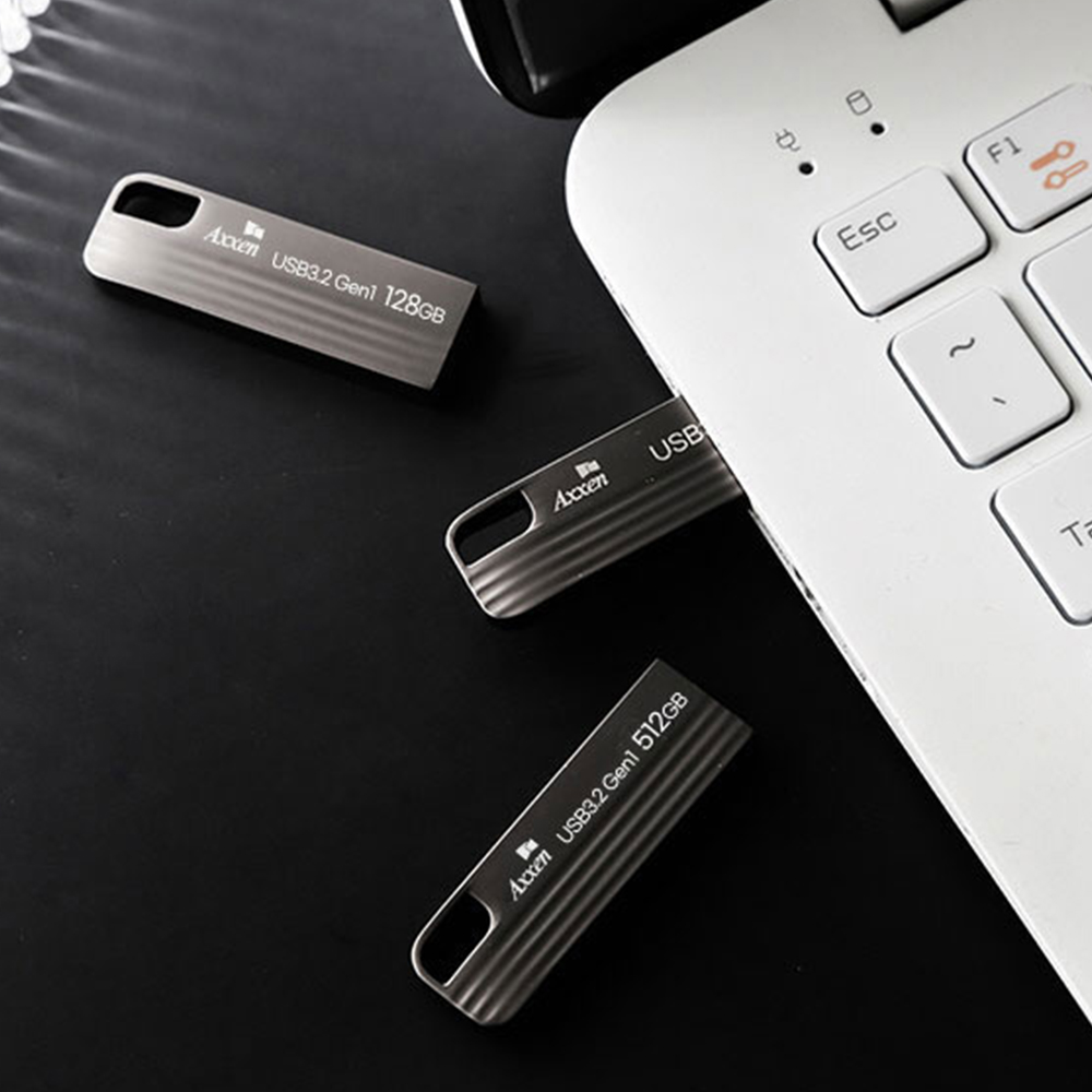 USB메모리 128GB [무료인쇄] 데이터 파일 백업 노트북 업무 자료저장 메탈 128기가 - 상세 이미지 2