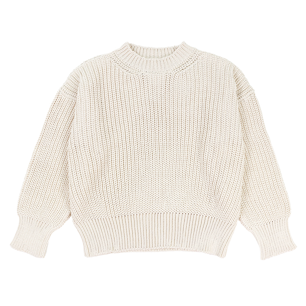 샤이나모트 여성 PERLE 아이보리 스웨터 PERLESWEATER-PF24-NATURAL - 메인 이미지