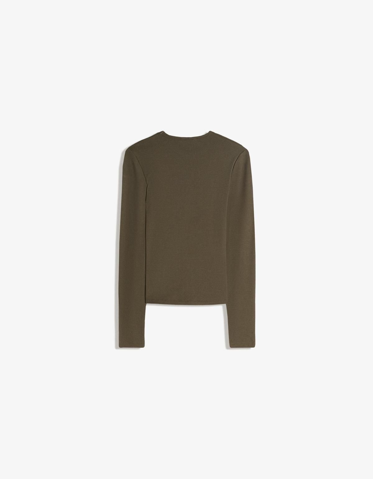 버쉬카 베이직 카키 긴팔 티셔츠 7802/152 KHAKI - 상세 이미지 2