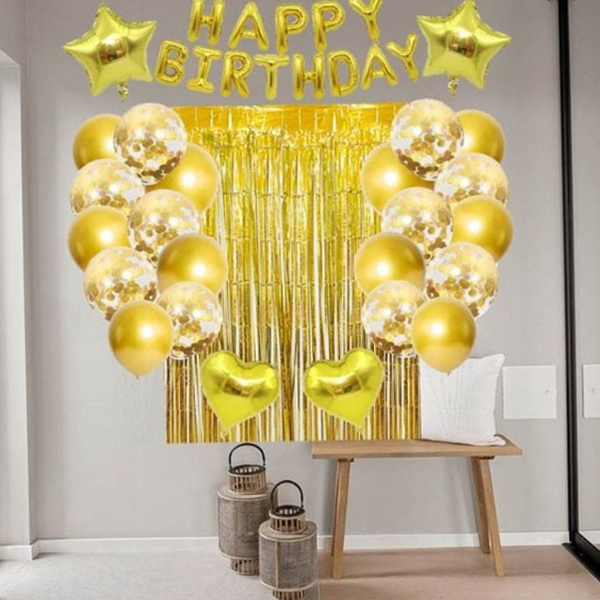 생일축하 생일 파티 풍선 데코 생일 풍선 세트 이벤트 - 상품 이미지