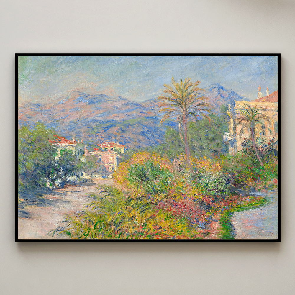 클로드 모네 인테리어 그림 액자 포스터 명화 Strada Romana 1884 - 상세 이미지 3