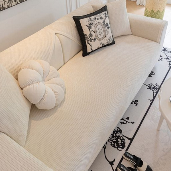 사계절 소파 패드 미끄럼 와플 소파 패드 인테리어 거실