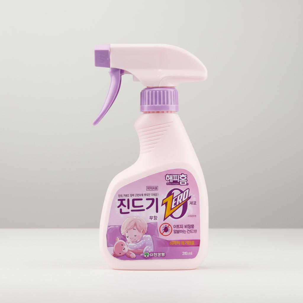 진드기 제로 무향 스프레이 제거제 290ml - 상품 이미지