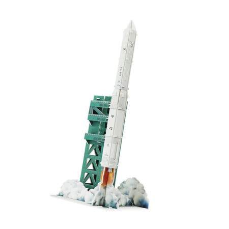 모형조립 한국형발사체 누리호 모형 만들기 3D입체퍼즐